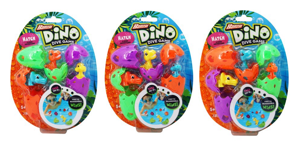 slide 1 of 1, Banzai Dino Dive Game, 1 ct