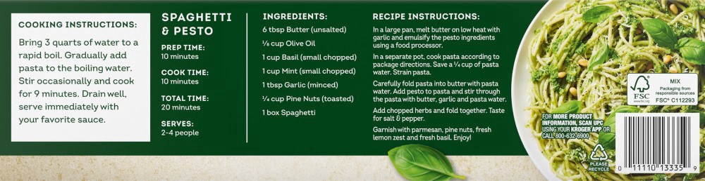 slide 3 of 4, Simple Truth Gluten Free Organic Brown Rice Spaghetti Pasta, 12 oz