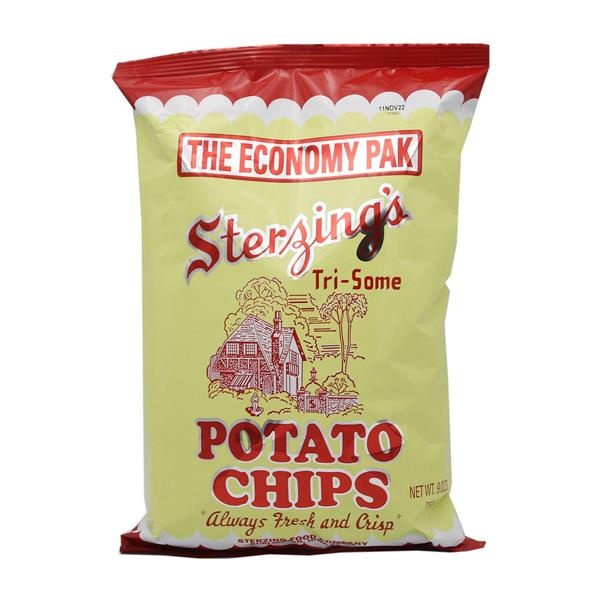 slide 1 of 1, Sterzing's Potato Chips, 9 oz