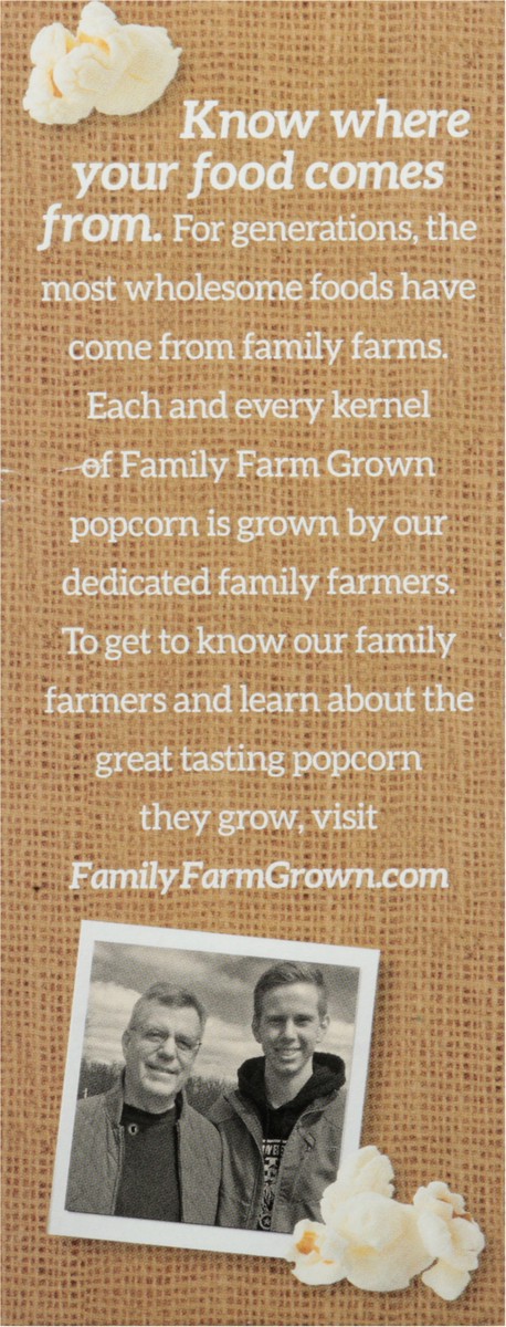 slide 2 of 9, Family Farm Grown Butter Popcorn Bag 9 oz, 9 oz