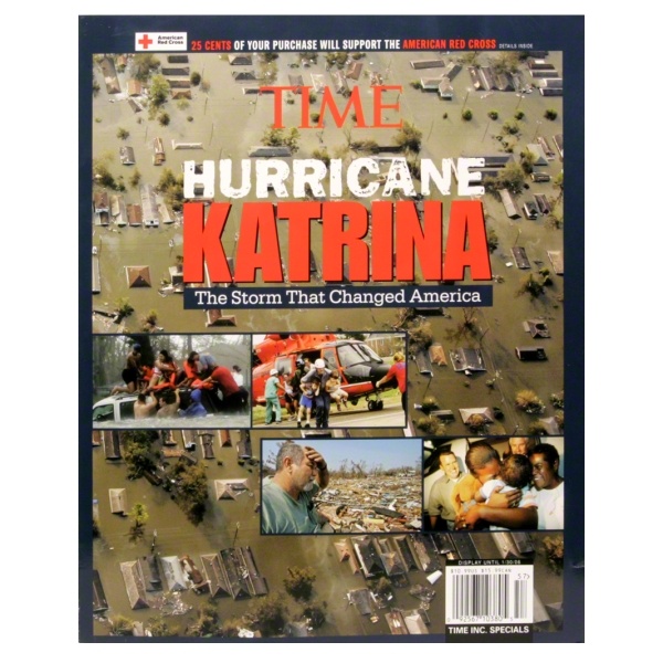 slide 1 of 1, Time Magazine, Hurricane Katrina, Pre-Priced, 1 ct