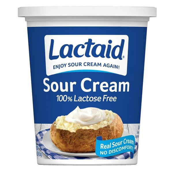 slide 1 of 8, Lactaid Sour Cream, 16 oz, 16 oz