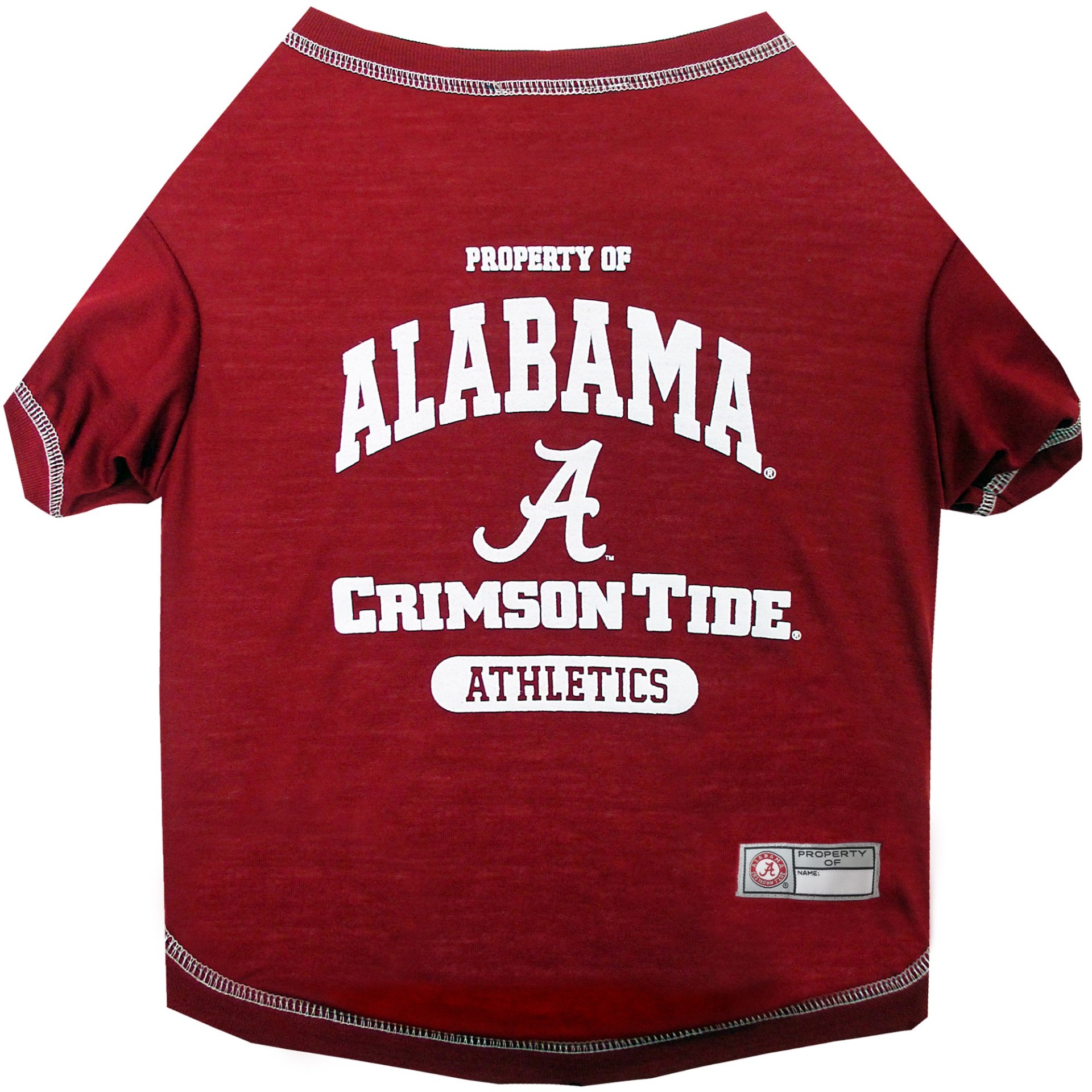 slide 1 of 1, Pets First Alabama Crimson Tide T-Shirt, LG