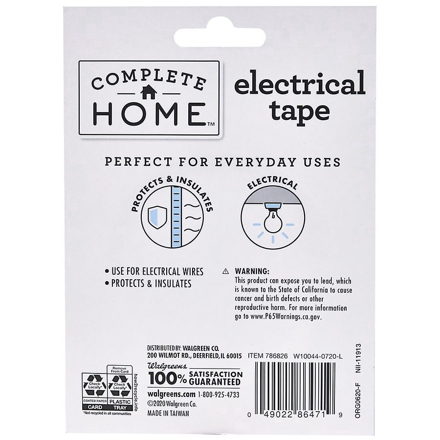 slide 3 of 4, Walgreens Electric Tape, 1 ct