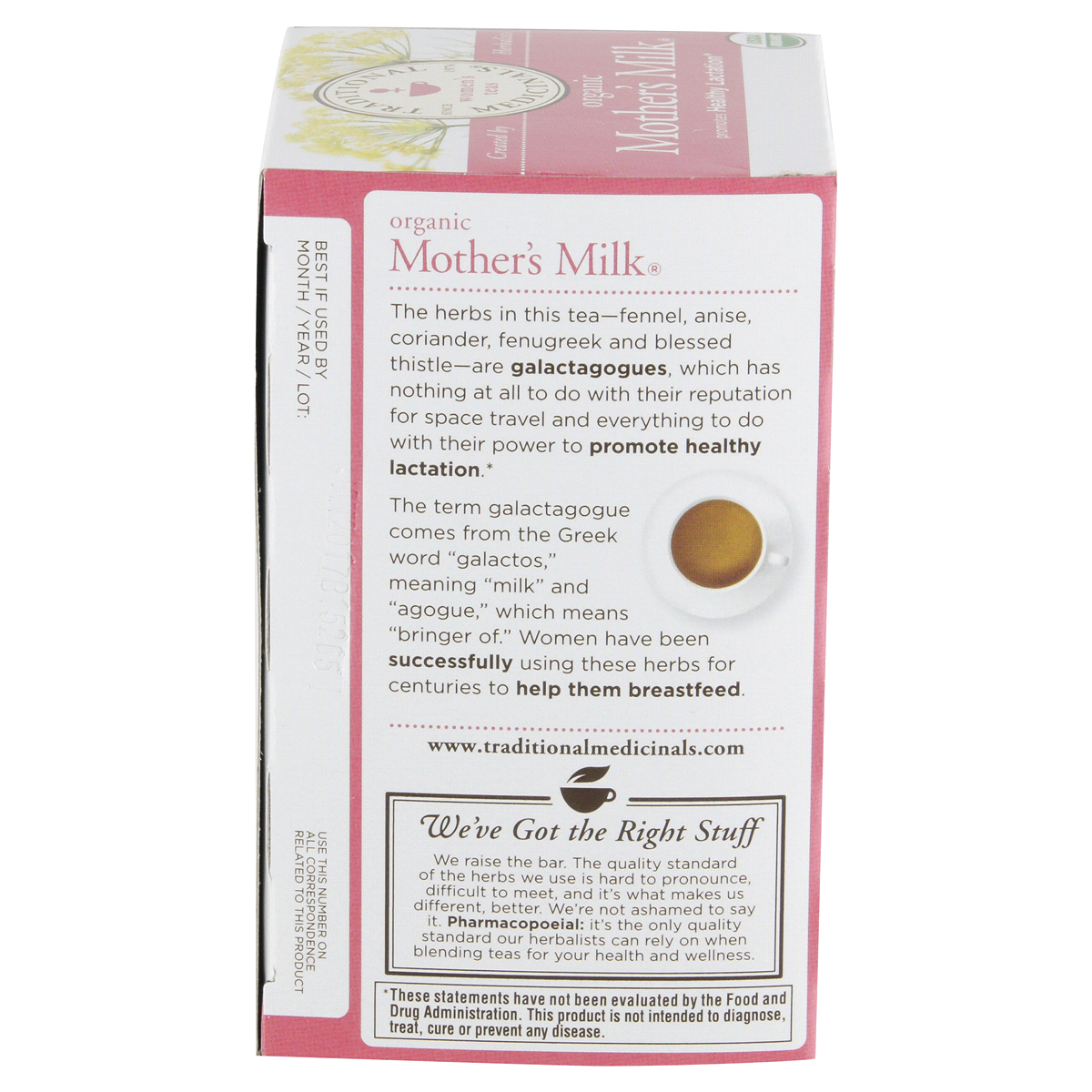 slide 49 of 56, Traditional Medicinals Organic Mother's Milk, Caffeine Free Herbal  Lactation Tea, 16 ct