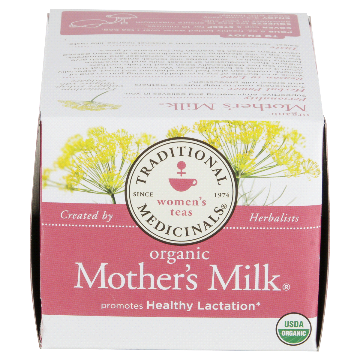 slide 34 of 56, Traditional Medicinals Organic Mother's Milk, Caffeine Free Herbal  Lactation Tea, 16 ct