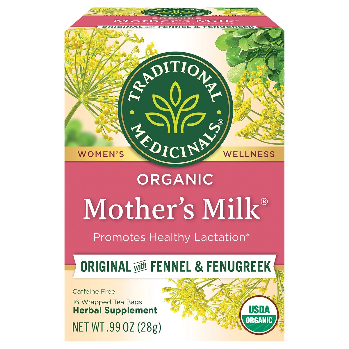 slide 1 of 56, Traditional Medicinals Mother's Milk, 16 ct
