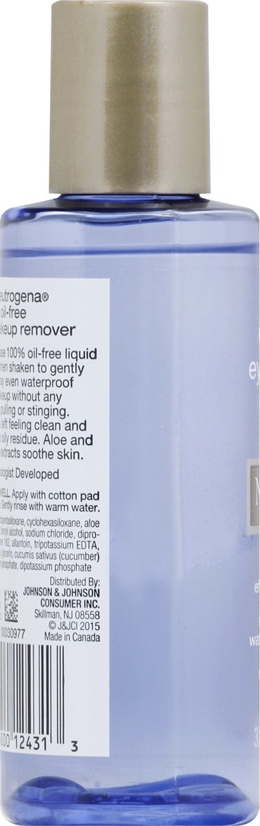slide 9 of 9, Neutrogena Oil-Free Eye Makeup Remover 3.8 oz, 3.8 oz