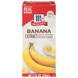 McCormick Banana Extract With Other Natural Flavors, 1.0 fl oz