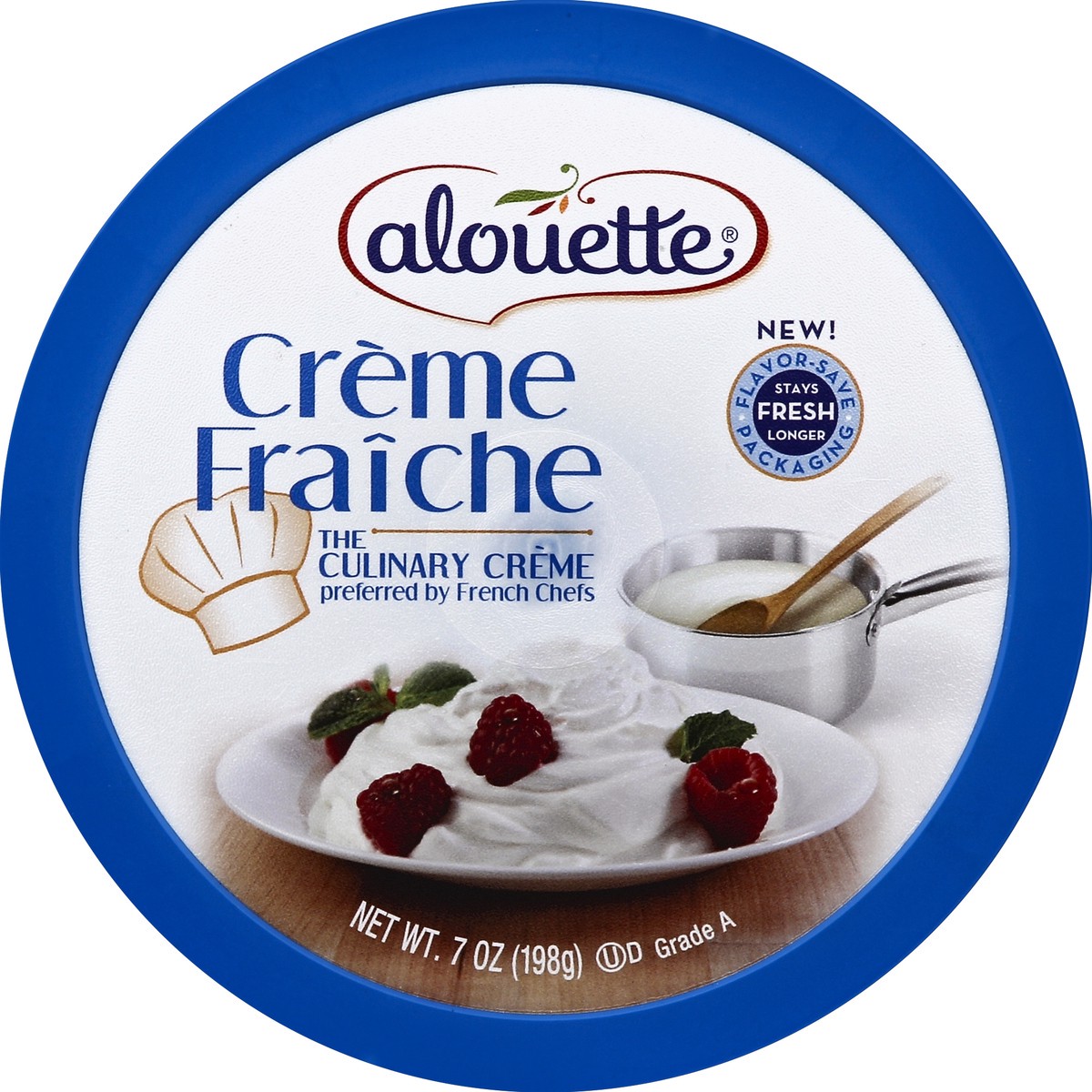 slide 3 of 3, Alouette Creme Fraiche, 7 oz