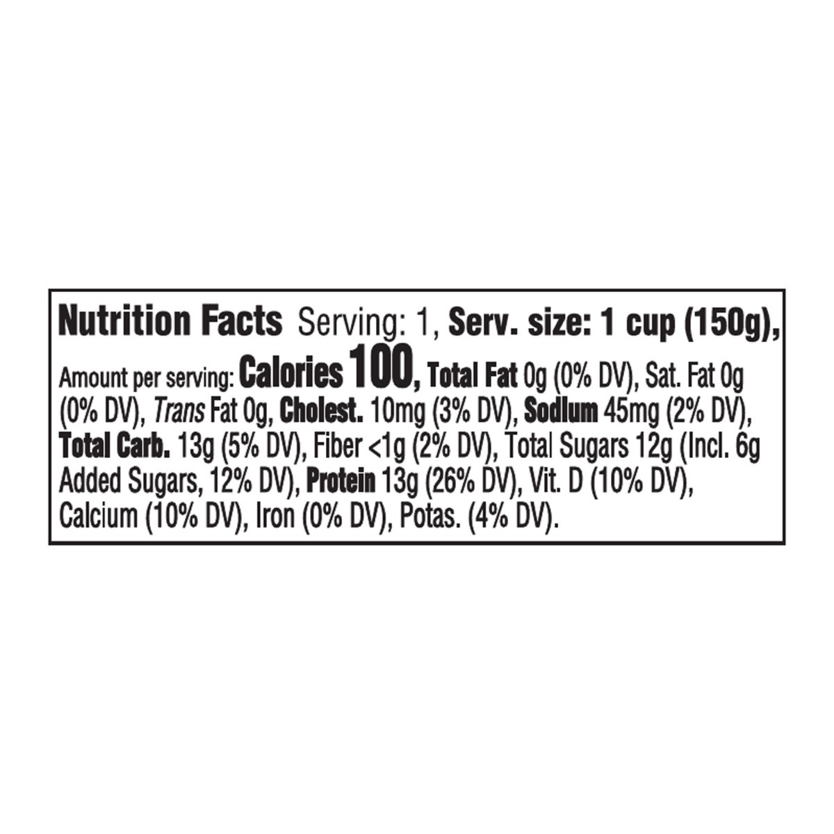 slide 13 of 13, Oikos Blended Blueberry Nonfat Greek Yogurt, 13g Protein, 100 Calories and 0% Milk Fat, High Protein Yogurt, 5.3 OZ Cup, 5.3 oz