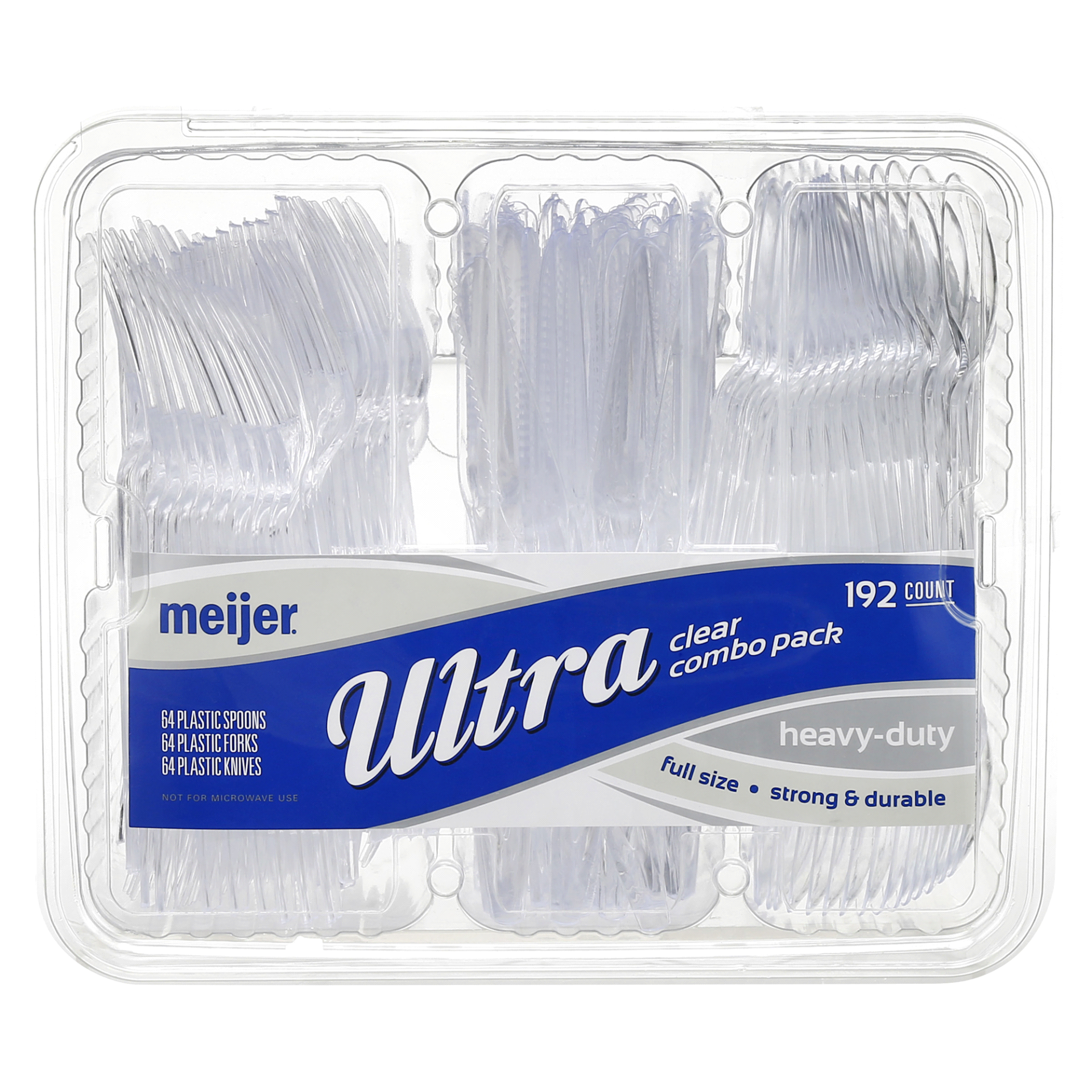 slide 1 of 5, Meijer Ultra Clear Combo Pack, 192 ct