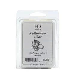 HD Designs Wax Melts - Mediterranean Citrus, 2.5 oz
