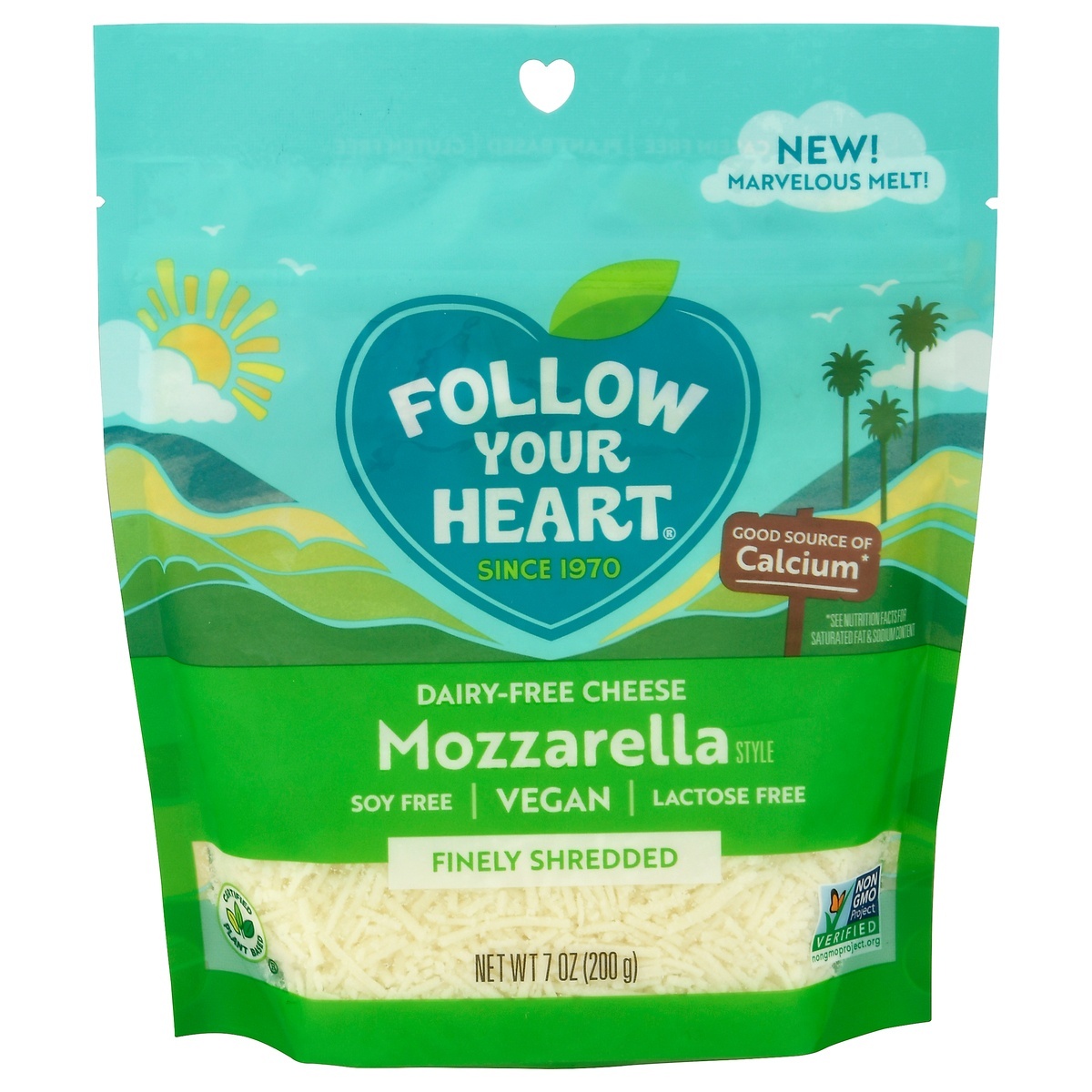 Follow Your Heart Dairy Free Shredded Mozzarella 1 ct Shipt