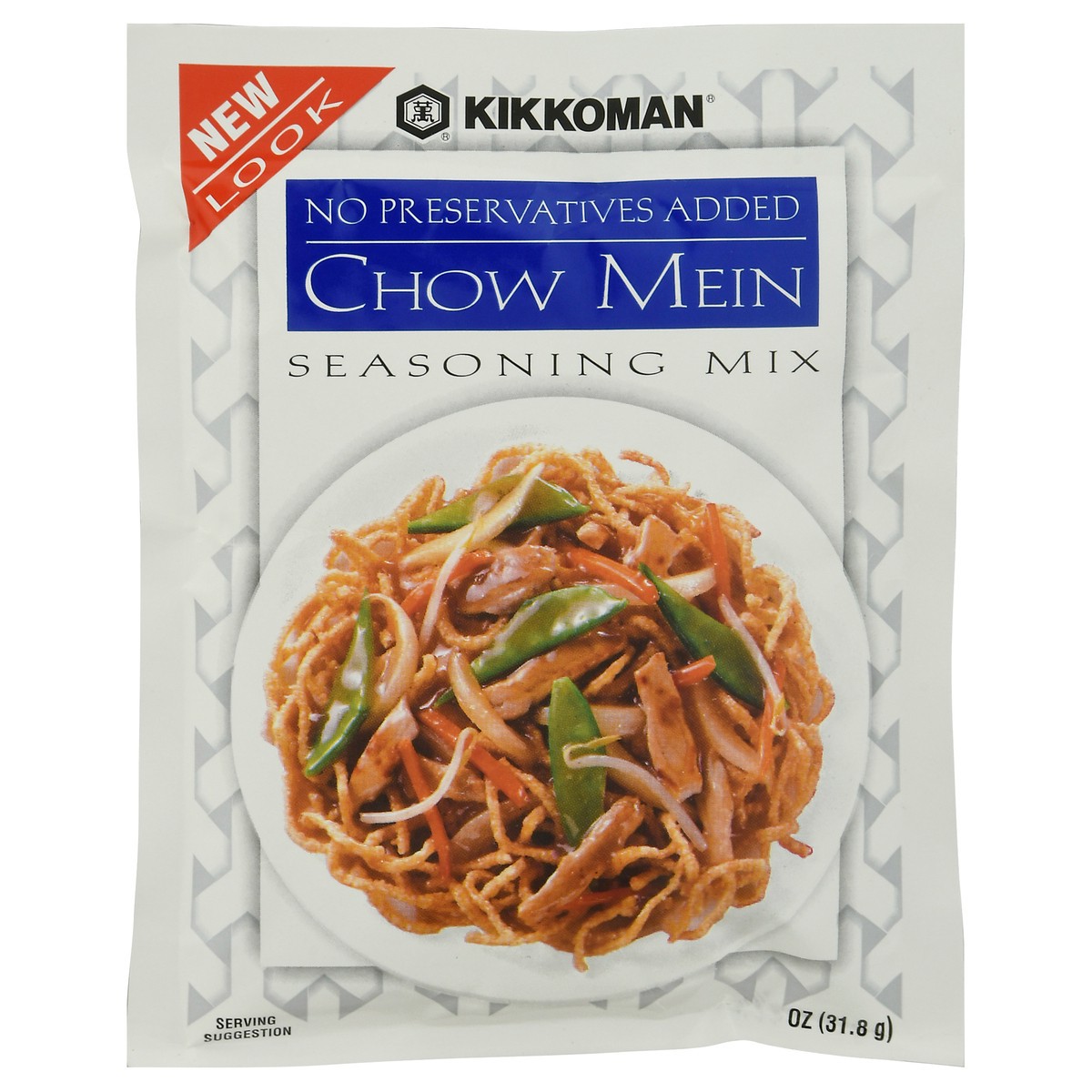 slide 1 of 9, Kikkoman Chow Mein Seasoning Mix 1.125 oz, 1.12 oz