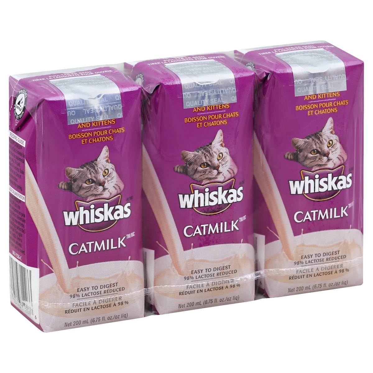 slide 4 of 5, Whiskas Cat Milk, 3 ct; 6.75 fl oz