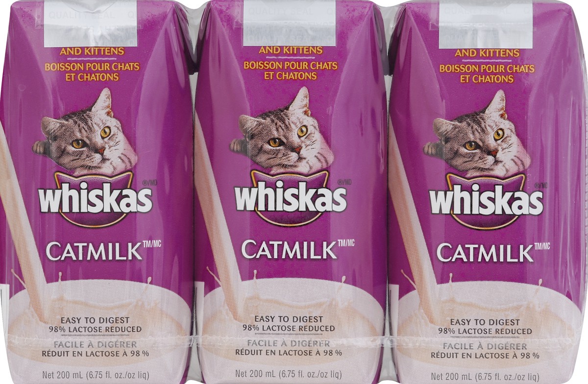 slide 1 of 5, Whiskas Cat Milk, 3 ct; 6.75 fl oz