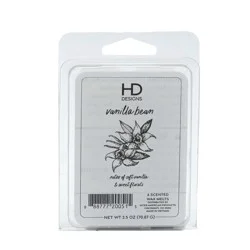 HD Designs Vanilla Bean Wax Melts - 2.5 oz