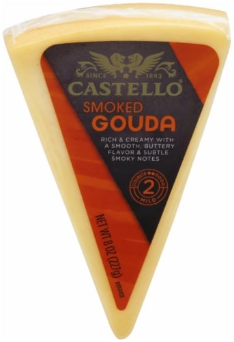 slide 1 of 1, Castello Smoked Gouda Cheese, 8 oz