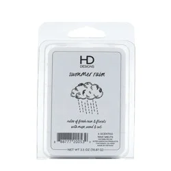 HD Designs Wax Melts - Summer Rain, 2.5 oz