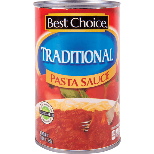 slide 1 of 1, Best Choice Traditional Spaghetti Sauce, 26.5 oz