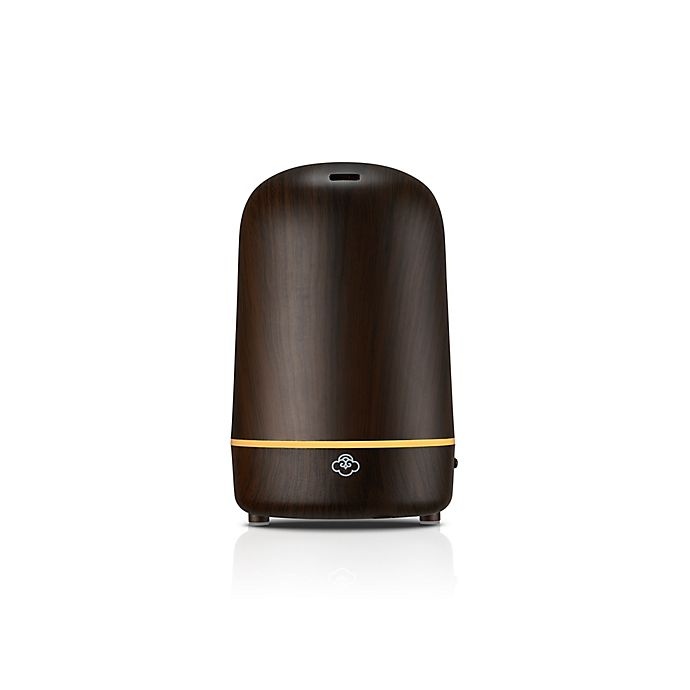 slide 1 of 2, Serene House Light House Dark Wood Ultrasonic Diffuser, 1 ct