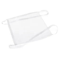 Whitmor Real Home Large Mesh Laundry Wash Bag White