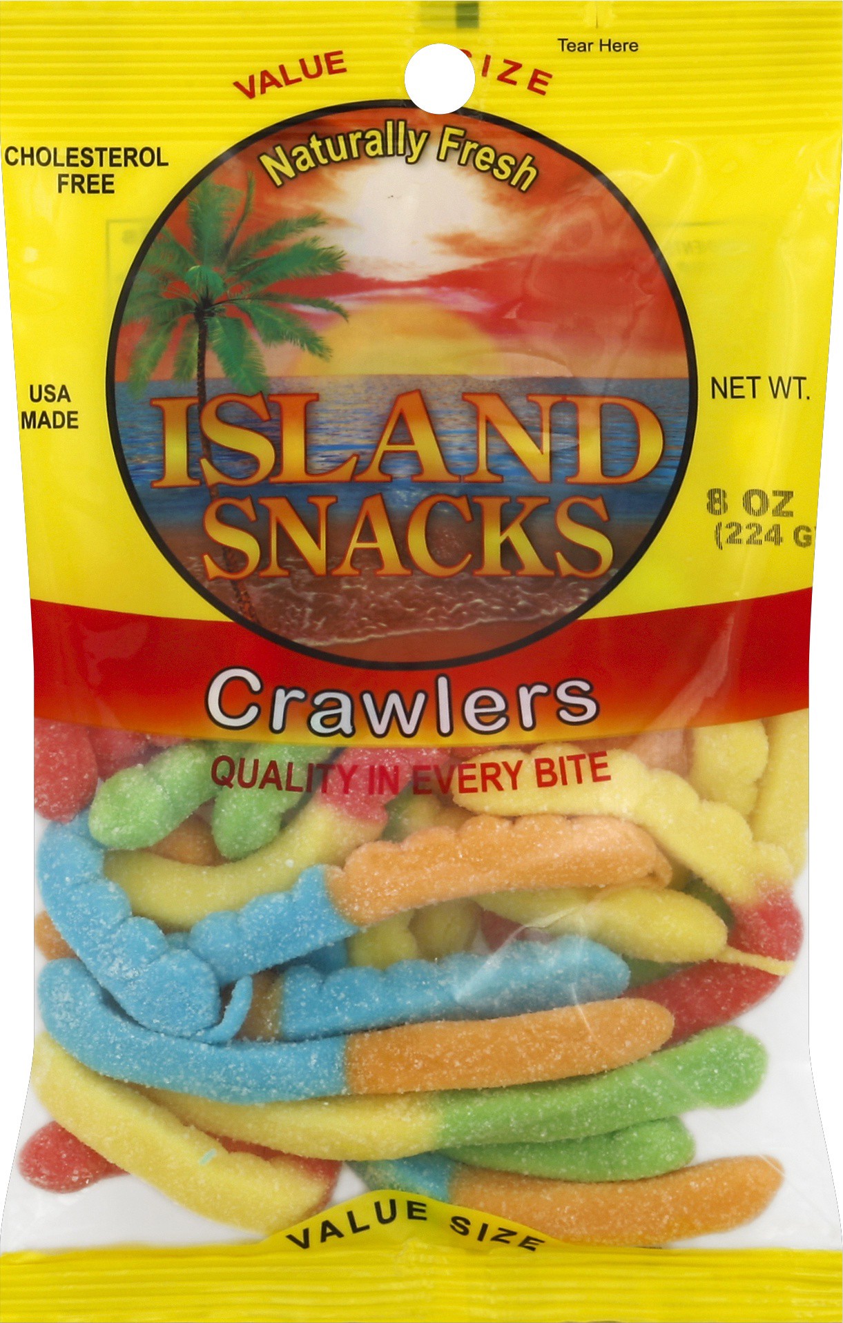 slide 1 of 1, Island Snacks Crawlers Value Size 7 oz, 7 oz