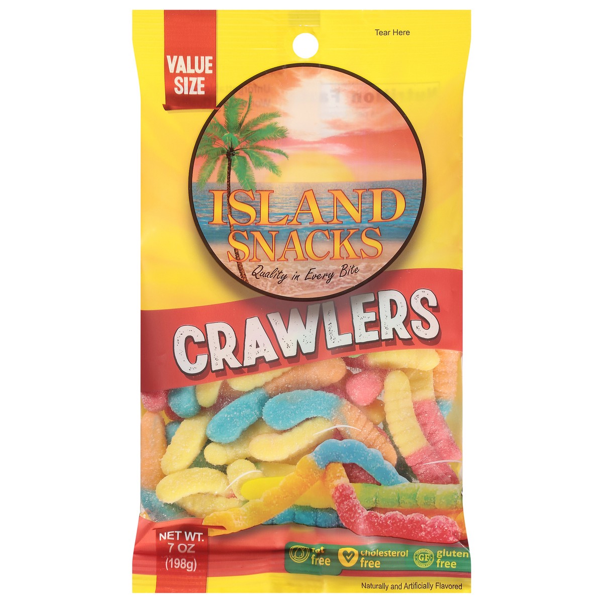 slide 1 of 13, Island Snacks Crawlers - 7 oz, 7 oz