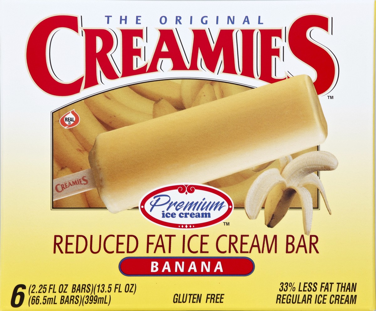 slide 4 of 4, Creamies Ice Cream Bar 6 ea, 6 ct