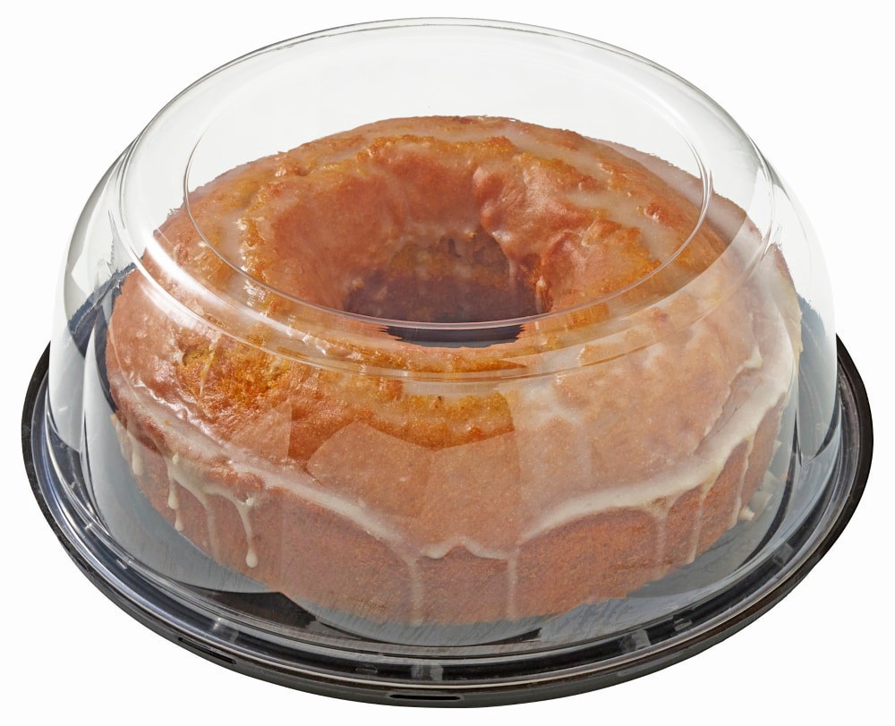 slide 2 of 3, Bakery Fresh Glazed Pumpkin Pudding Cake, 30 oz