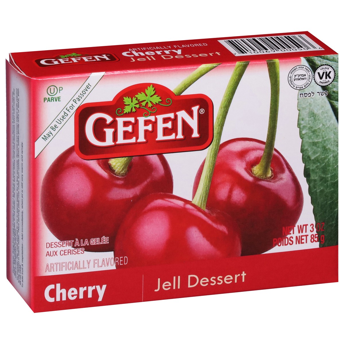 slide 5 of 17, Gefen Cherry Jell Dessert 3 oz, 3 oz