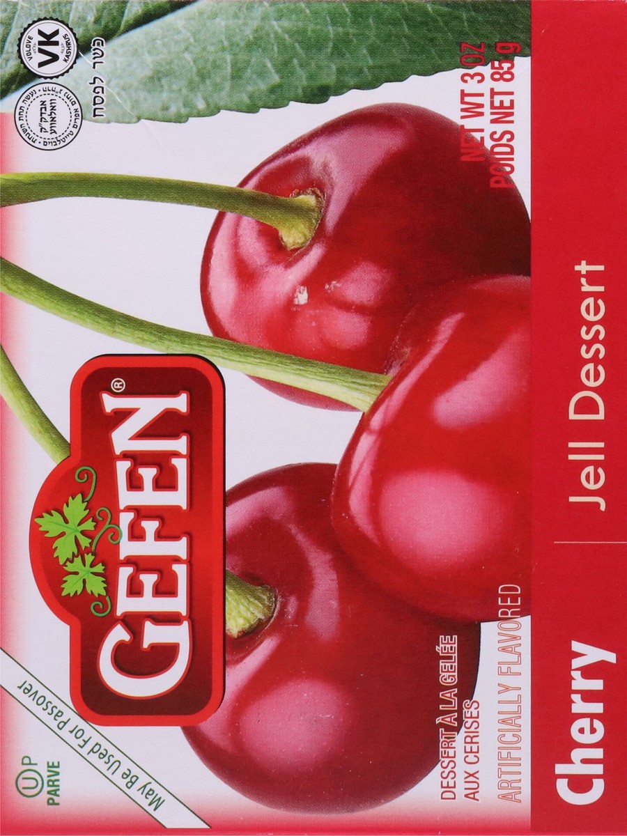 slide 13 of 17, Gefen Cherry Jell Dessert 3 oz, 3 oz