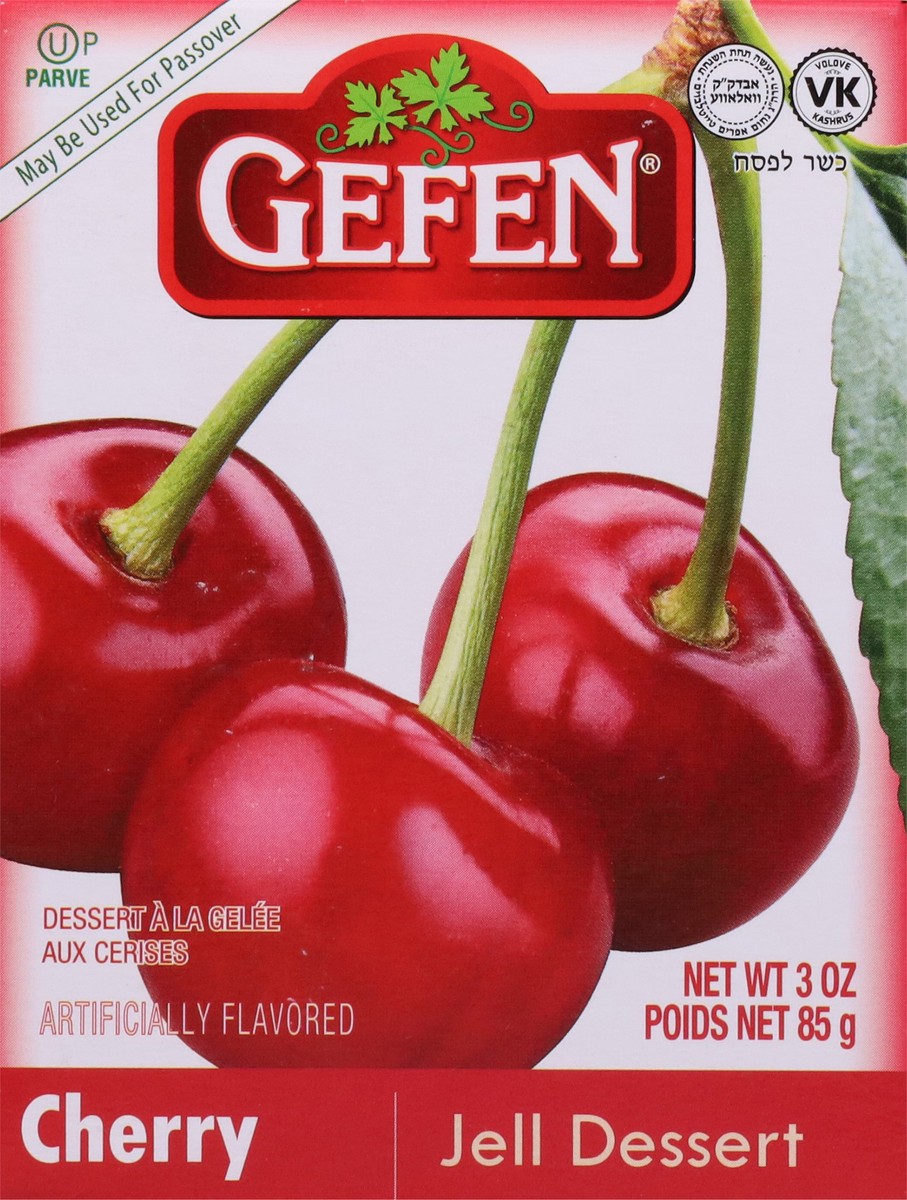 slide 15 of 17, Gefen Cherry Jell Dessert 3 oz, 3 oz