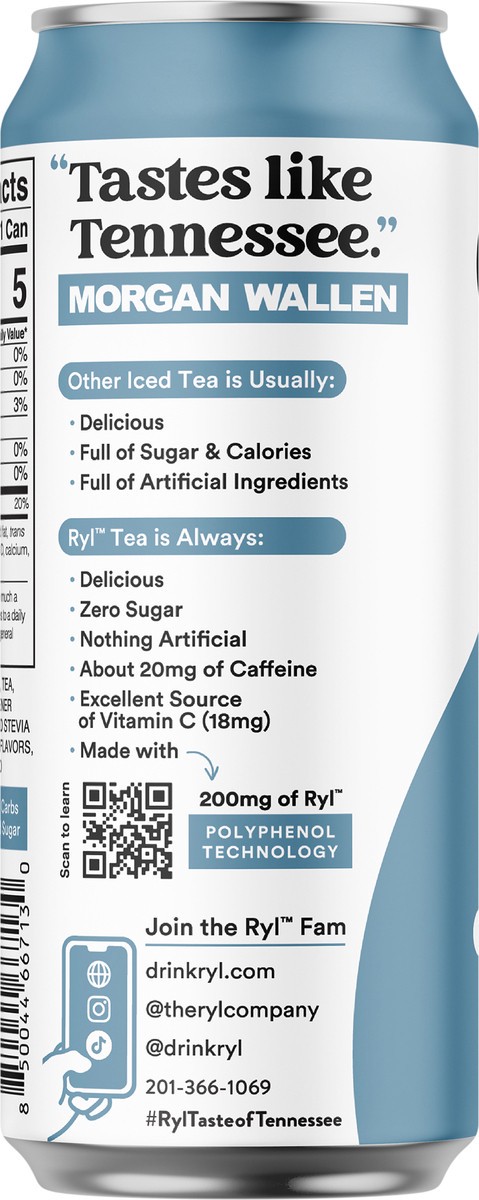 slide 6 of 9, The Ryl Co. Ryl Sweet Iced Tea - 16 fl oz, 16 fl oz