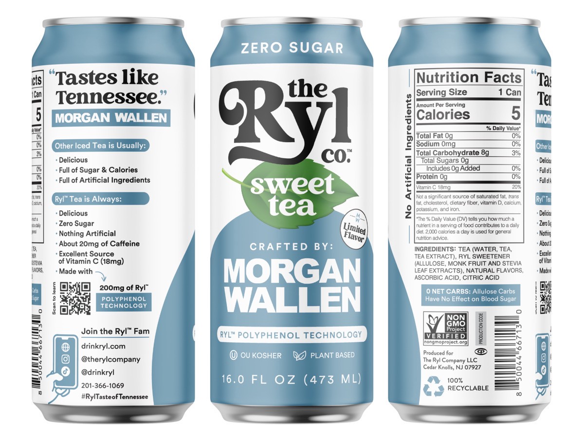 slide 4 of 9, The Ryl Co. Ryl Sweet Iced Tea - 16 fl oz, 16 fl oz