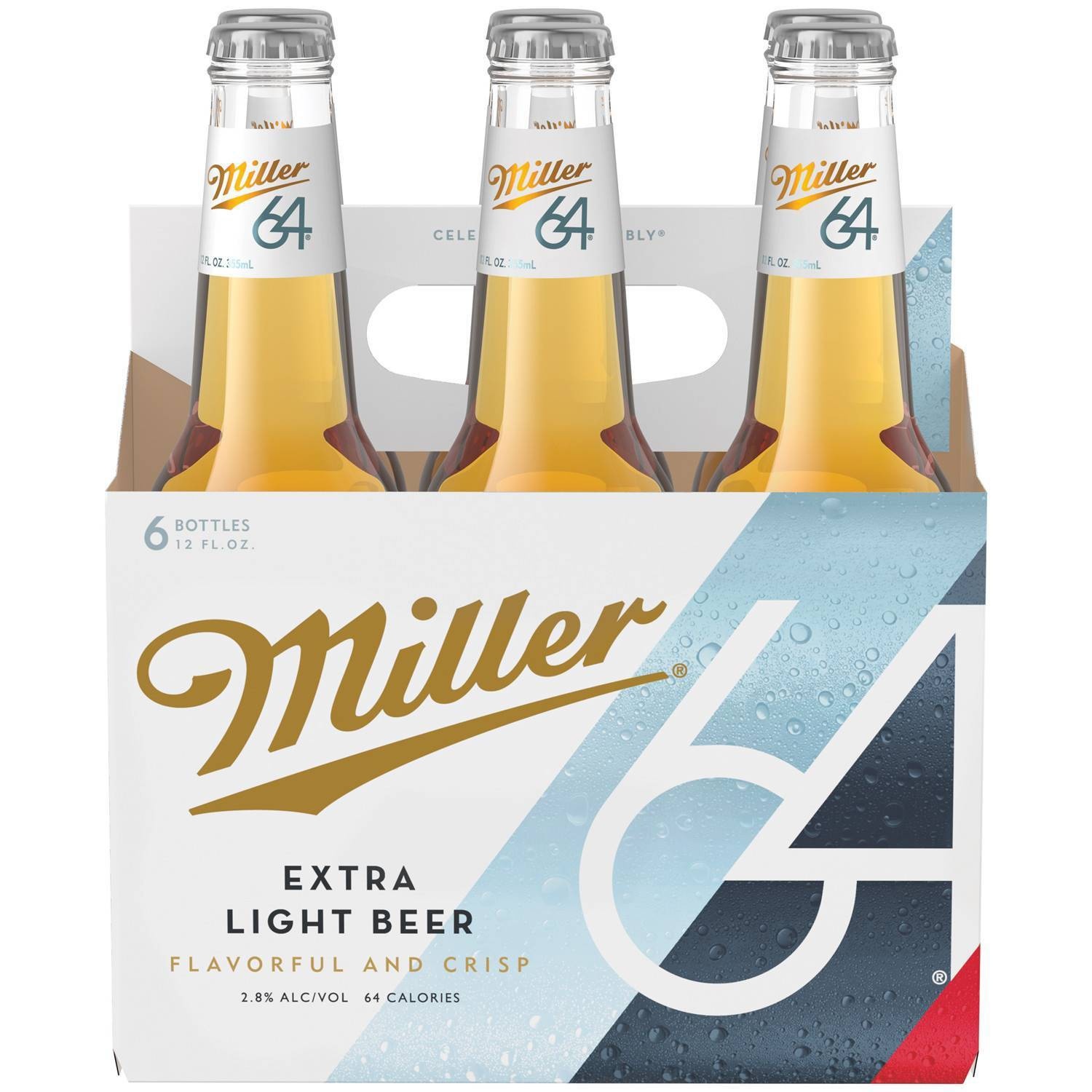 Miller Genuine Draft 64 Long Neck 6 ct; 12 oz Shipt