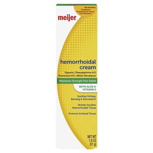 Meijer Hemorrhoidal Cream 1 8 Oz Shipt