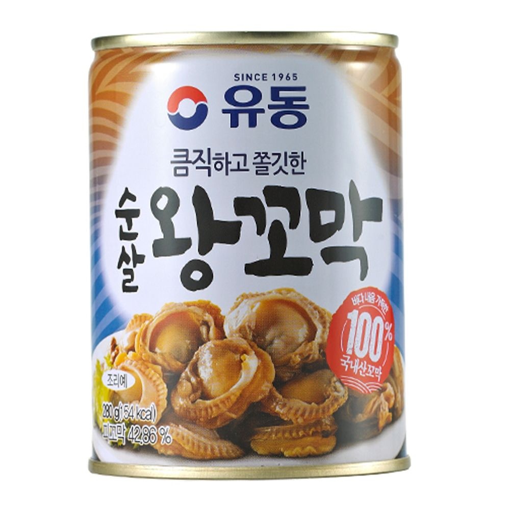 slide 1 of 1, Yoodong Yd Canned Ark Shell Kkomak Can, 9.87 oz