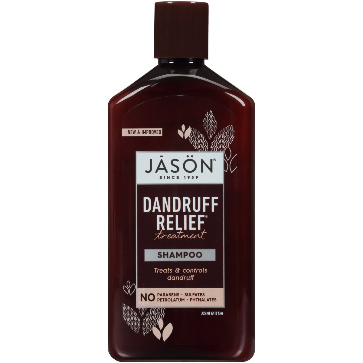 slide 5 of 8, Jason Dandruff Relief Treatment Shampoo, 12 oz