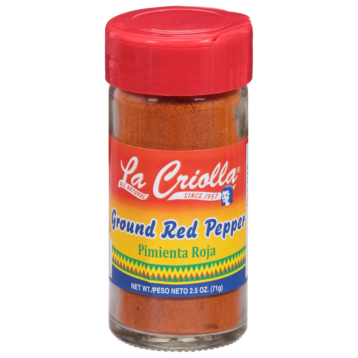 slide 10 of 13, La Criolla Ground Red Pepper 2.5 oz, 2.50 oz