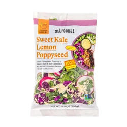 Ark Foods Sweet Kale Lemon Poppyseed, Chopped Salad Kit, 10.5 Oz.
