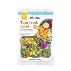 Ark Foods Taco Truck Chopped Salad Kit, 9 oz
