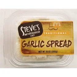 Steve's Traditional Garlic Spread, 10 oz.