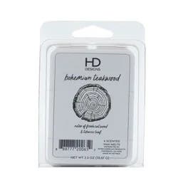 HD Designs Wax Melts - Bohemian Teakwood, 2.5 oz