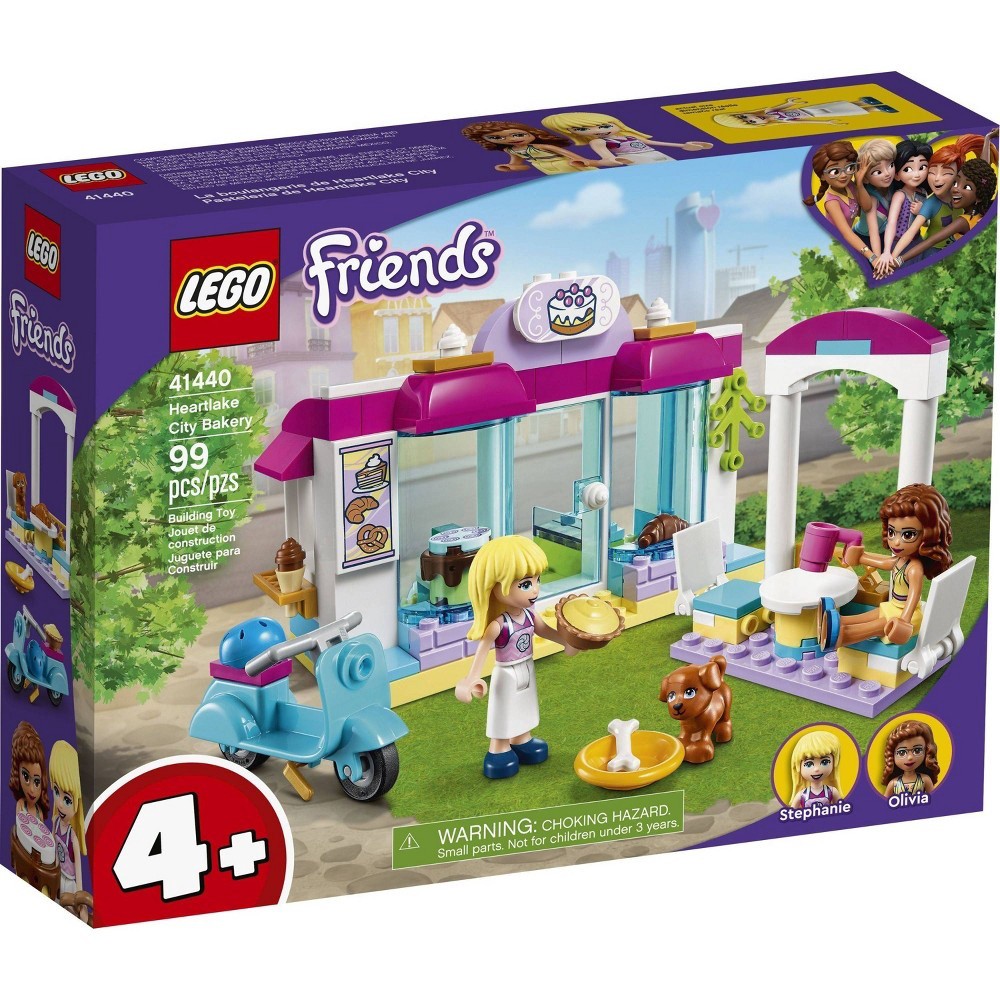 slide 4 of 7, LEGO Friends Heartlake City Bakery Building Toy 41440, 99 ct