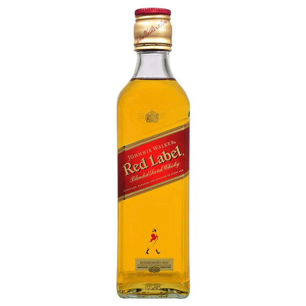 slide 1 of 1, Johnnie Walker Red Label Blended Scotch Whisky  , 375 ml