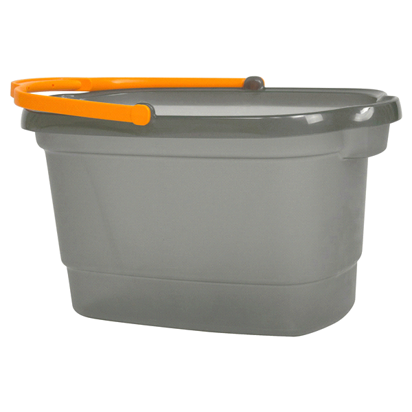 slide 1 of 1, Casabella 4gal Rectangular Bucket, 4 gal