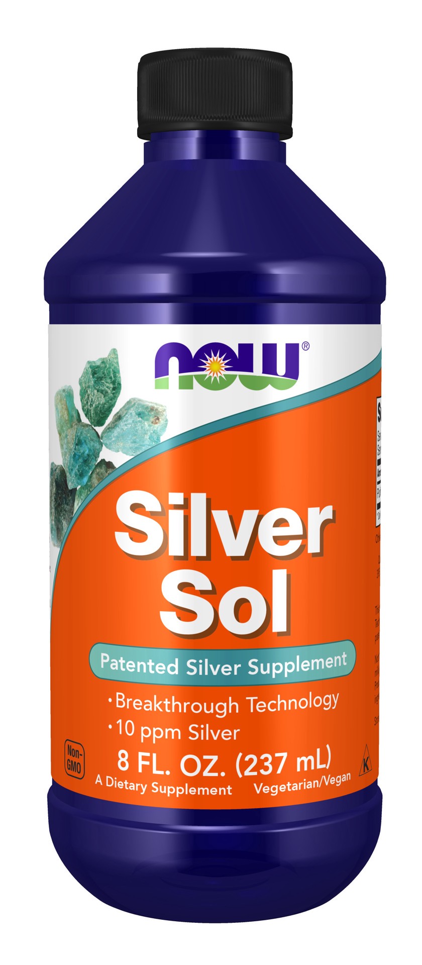 slide 1 of 4, NOW Silver Sol Liquid - 8 fl. oz., 8 fl oz