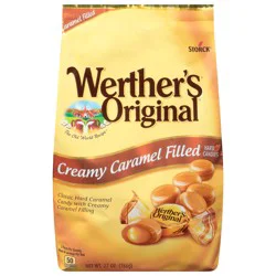 Storck Werther's Original Creamy Caramel Filled Hard Candies - 27 oz